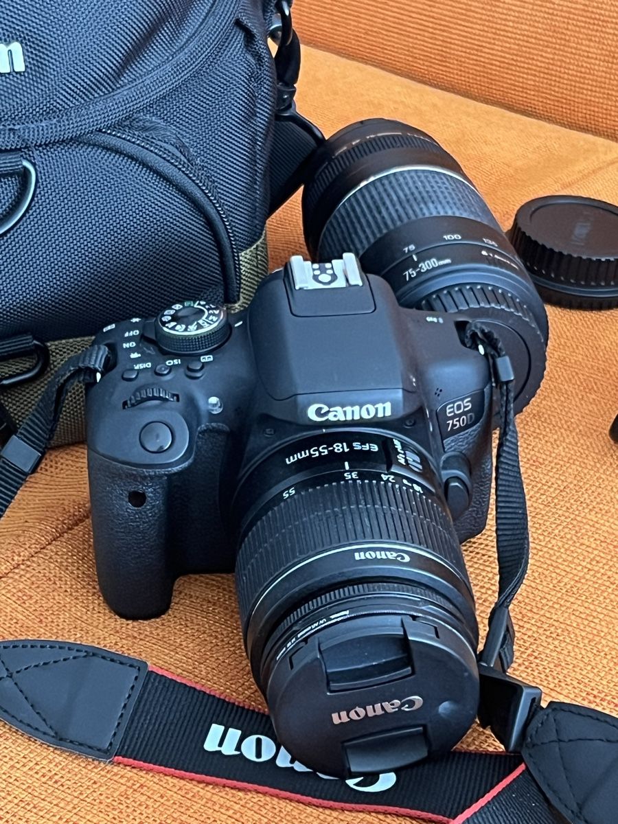 Canon Fotocamera: Canon EOS 750D mit Kameratasche – Usato da Basel venduto da beyzaerdo 4
