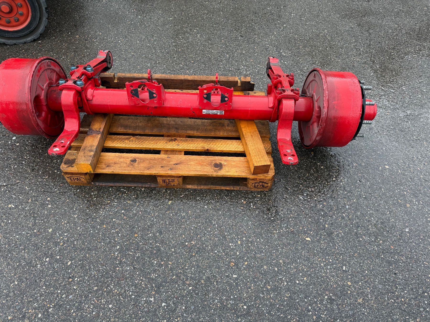 Tutti i ricambio: 9t Achse BPW mit ABS – Usato da Vorderthal venduto da M-TRONIC