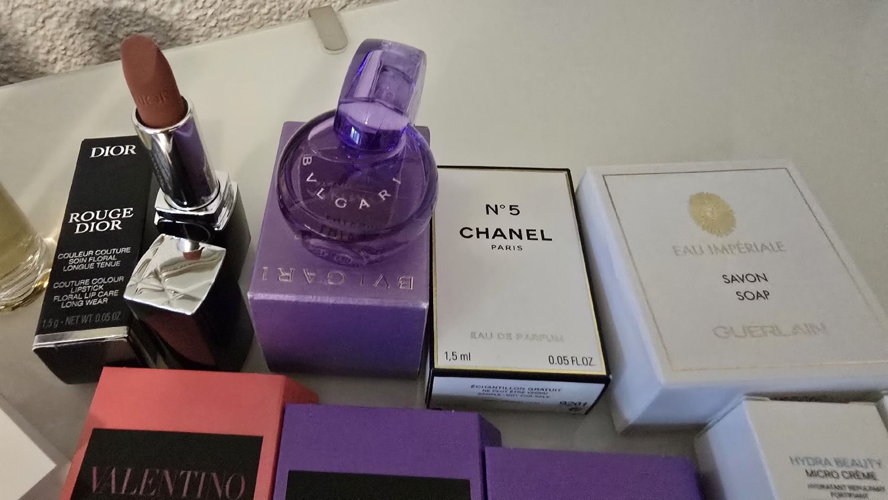 Chanel Parfum & Eau de Toilette: Dior-Chanel- Louis Vuitton Parfumminis Set – Neu (gemäss Beschreibung) aus wallisellen von funkelsternchen5 3