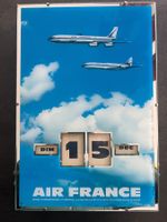 Calendrier permanent Air France 37 cm long 25 cm larg