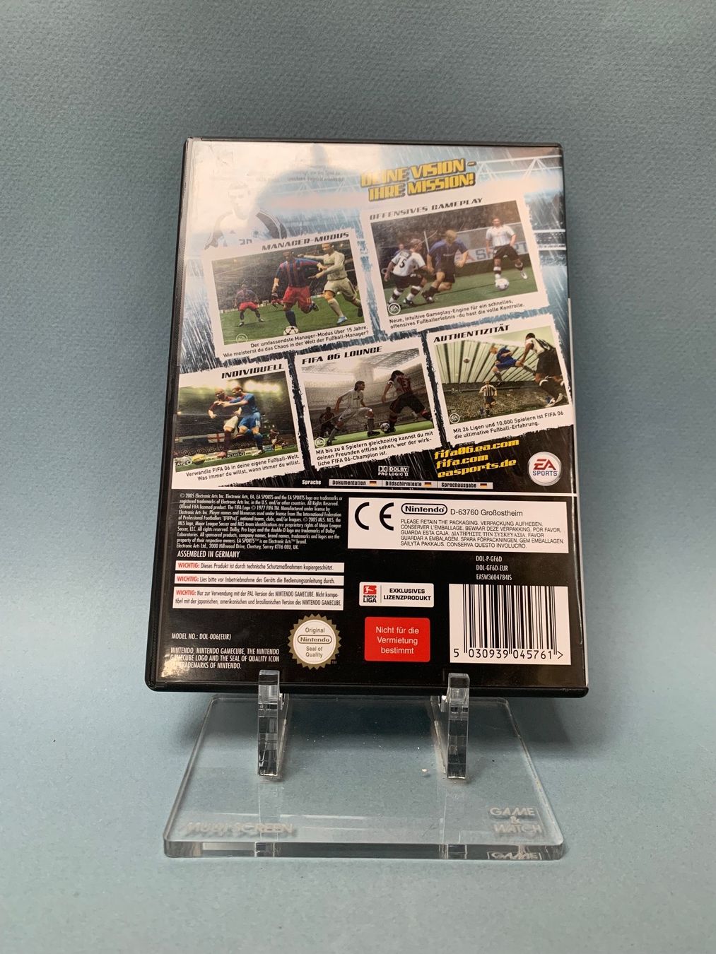Nintendo Giochi: Gamecube / Fifa 06 – Usato da Kölliken venduto da sergesellsretro 1