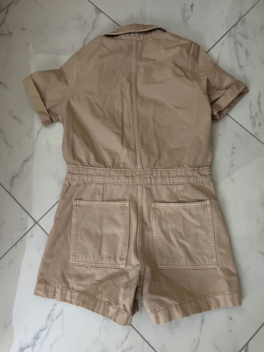 Tute: Combishort Jumpsuit S Beige Jeans  – Usato da COLOGNY venduto da fleurdelys84 6