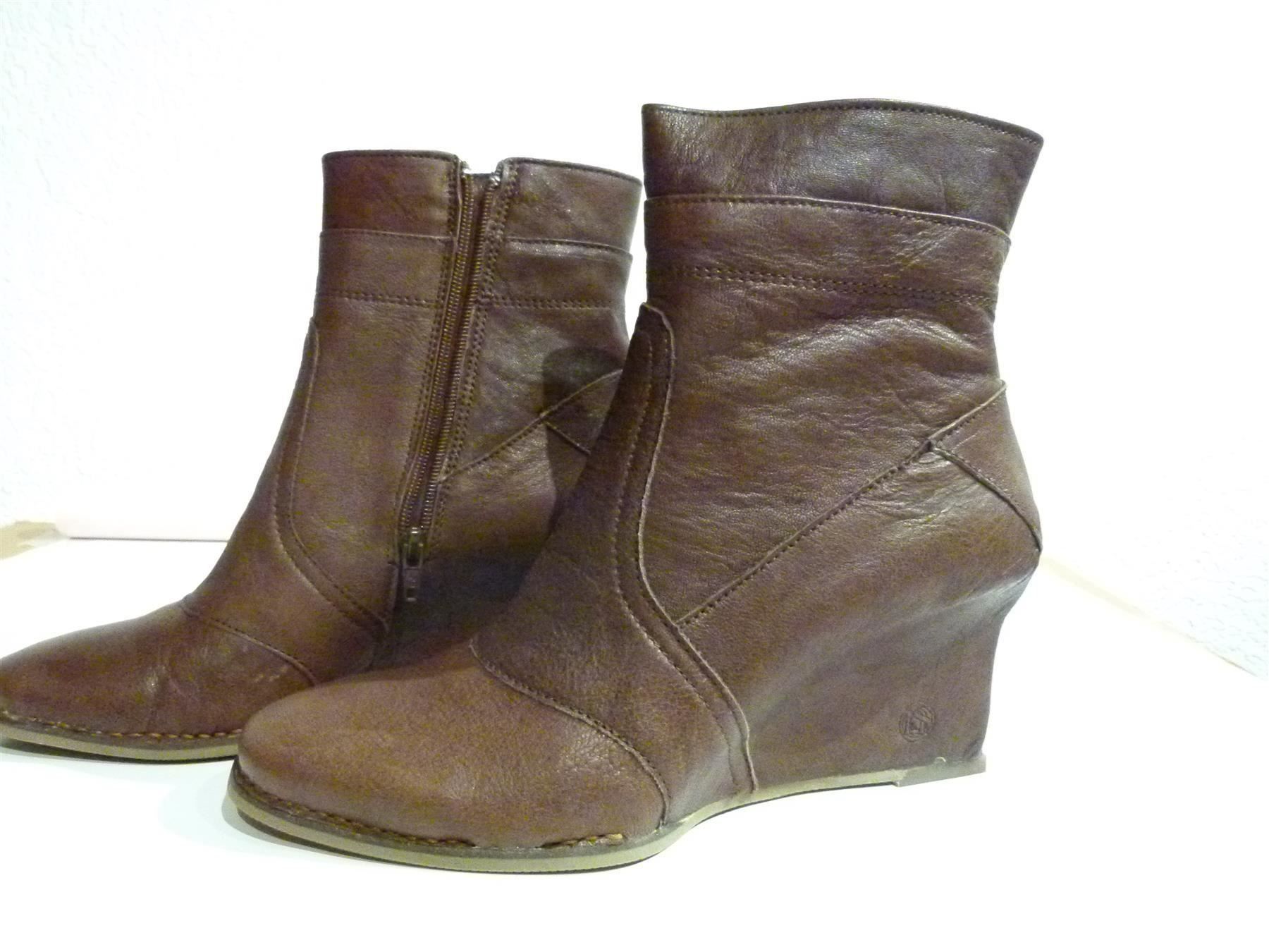 Neosens Scarpe da donna: Neosens Leder Stiefel Gr. 41 Lp,268Fr. – Nuovo (secondo la descrizione) da Uerkheim venduto da Justi.y 5
