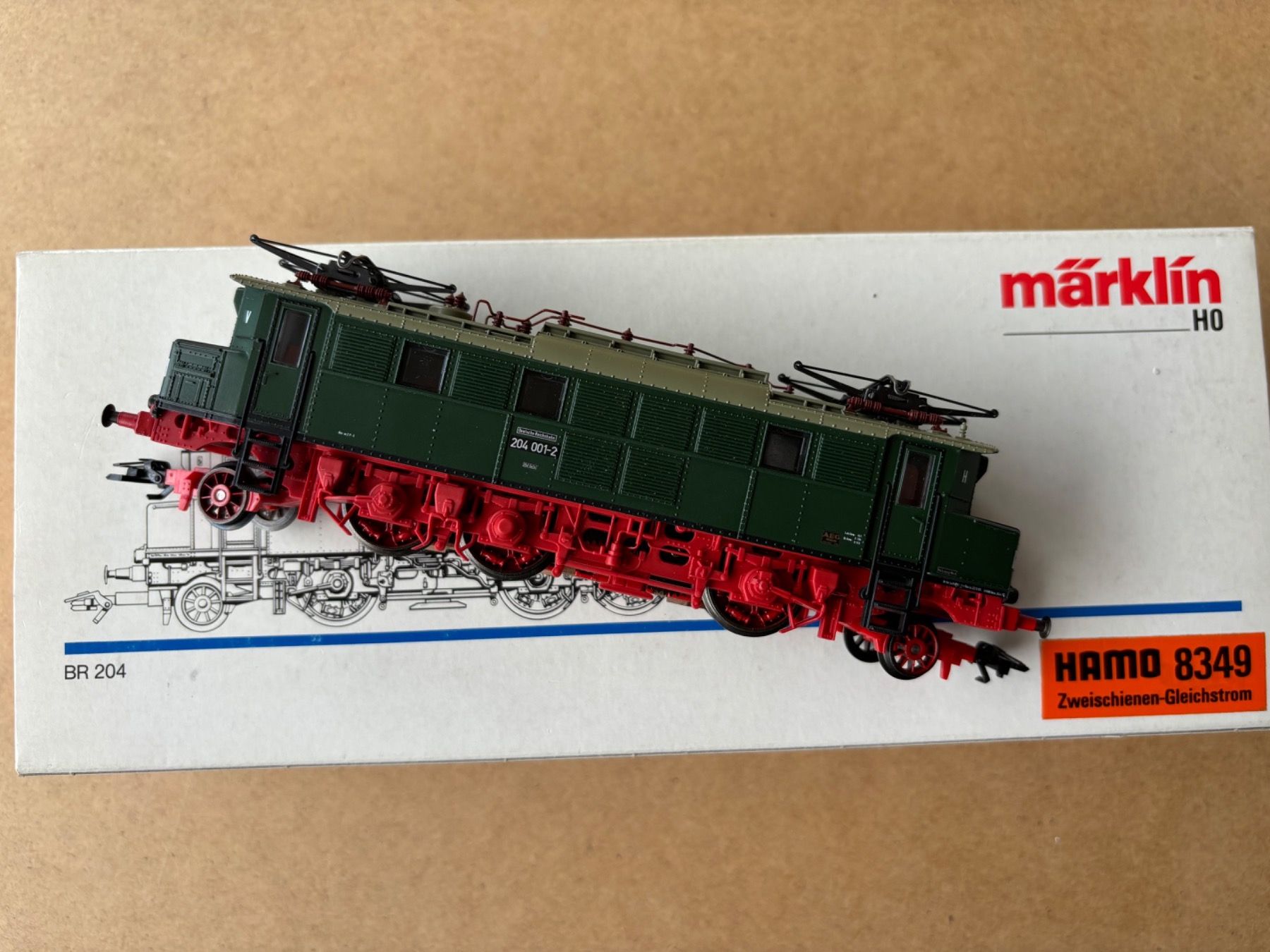 Märklin Modelleisenbahnen: Marklin Hamo 8349 Elok BR 204 – Neu und originalverpackt aus Hauterive NE von eriamch 2