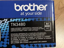 Original Brother TN-3480 Toner Schwarz – NEU – versiegelt