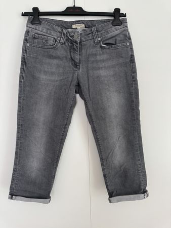 Burberry Skinny Capri Jeans W.28 Grau Vintage Sommer ☀️