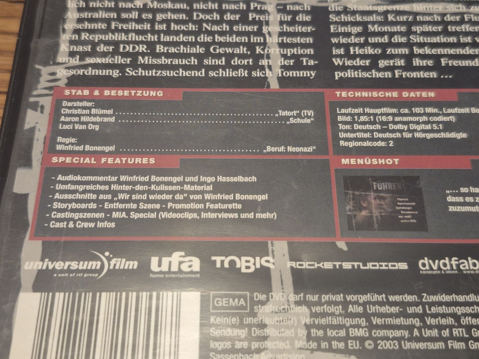 Alle DVDs: FührerEx - Winfried Bonengel (DVD) – Gebraucht aus Oberembrach von giu_7ksd 2