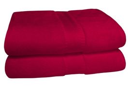 Saunatuch Badetuch Frottee 100x200cm bordo