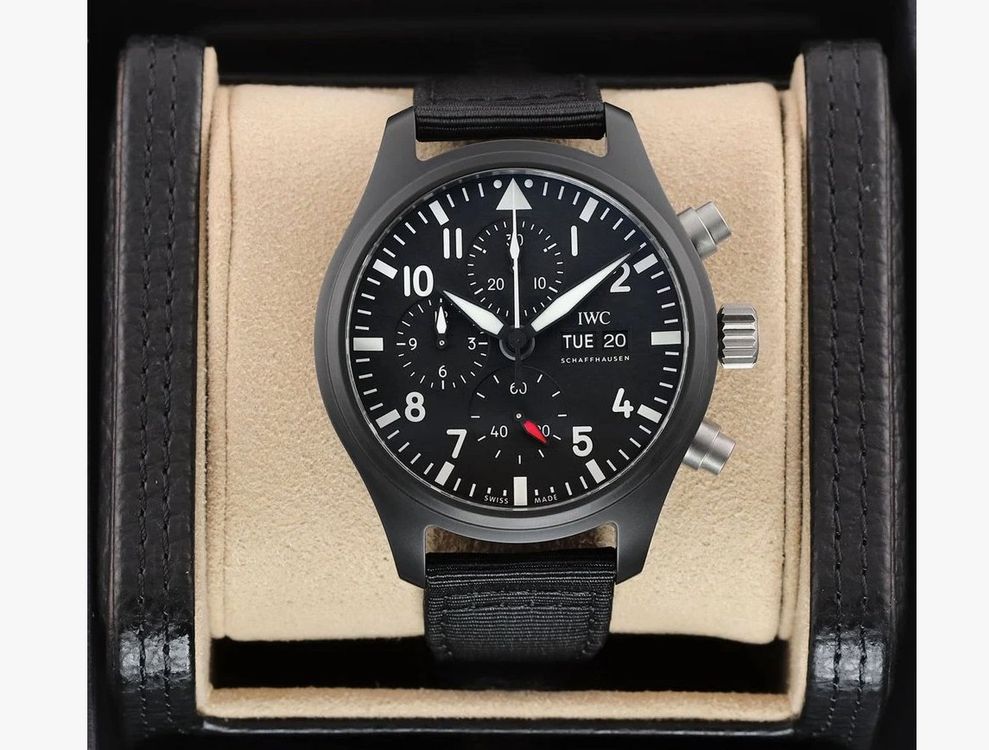 IWC Fliegeruhr Chronograph Top Gun IW389101 Kaufen auf Ricardo