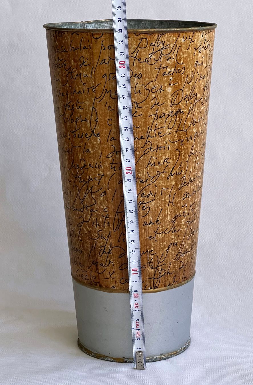 Vasi & Recipienti: Vase* Zink oder Verzinkt***** – Usato da Dübendorf venduto da Orchid18 3