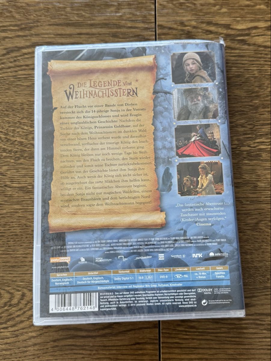 Tutti i DVDs: DVD "Die Legende vom Weihnachtsstern" – Nuovo e nell'imballaggio originale da Tuggen venduto da jess_gls06 1