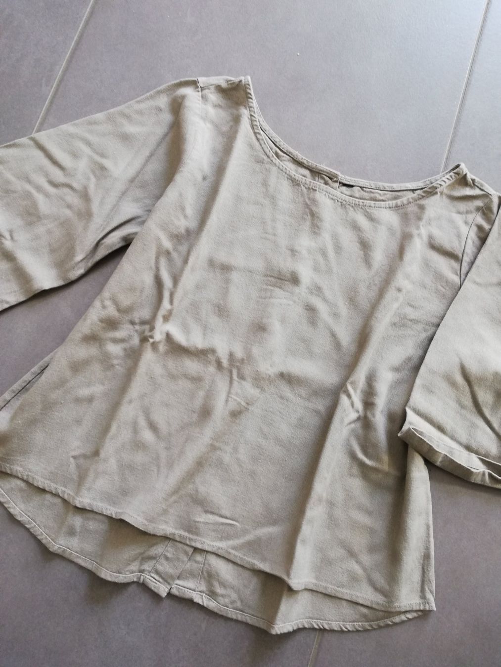 Camicette: NEUE Bluse Baumwolle Beige Gr S_L – Nuovo (secondo la descrizione) da Untersiggenthal venduto da Marlen59 2