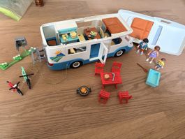 Playmobil Wohnmobil mit Zubehör und Figuren gebraucht