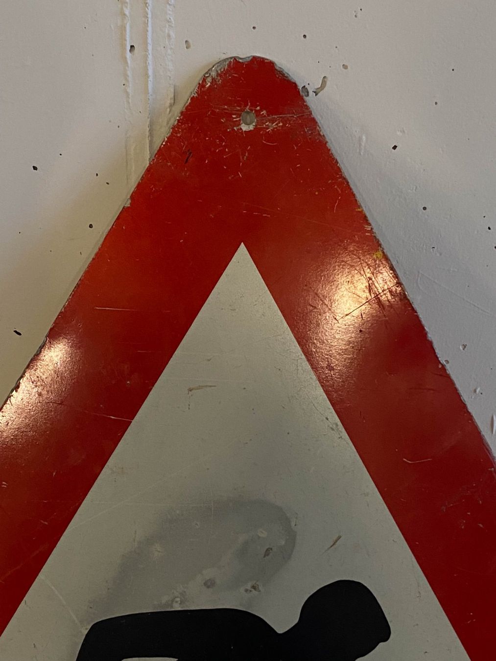 Schilder: Vintage Baustellenschild – Gebraucht aus Zürich von  3