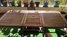 Hochwertige Gartentisch mit stühle 