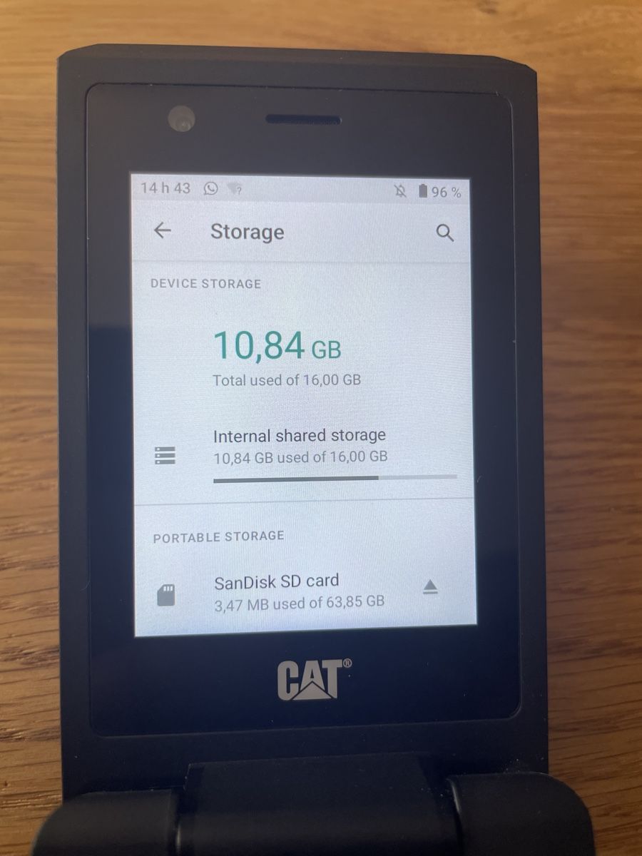 Caterpillar Portables: Téléphone android cat s22 flip  – D'occasion à Commugny par arm_7m7m 3