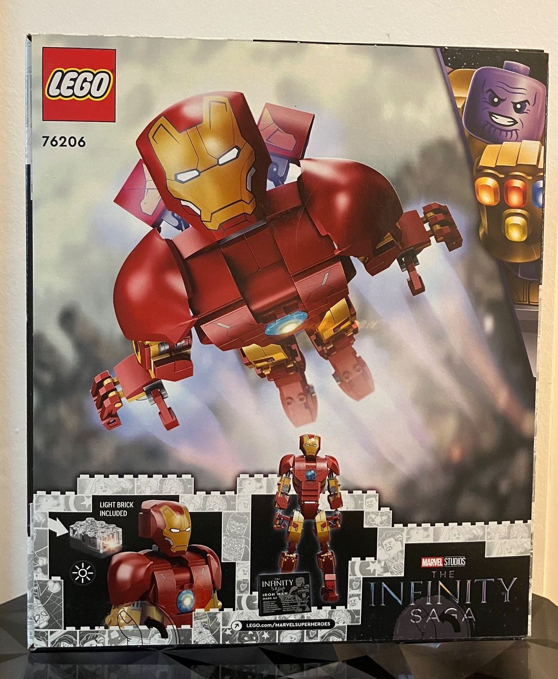 Lego Kit di costruzioni: LEGO Iron man Figure 76206 – Nuovo e nell'imballaggio originale da CHENE-BOUGERIES venduto da homeswisshome 2