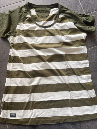 Bergans Shirt, gestreift, Grösse M