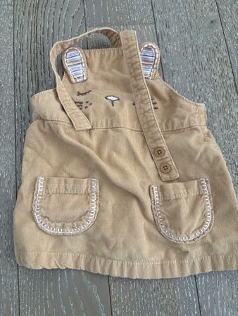 Next Baby Corduroy Jumper Dress 3-6m Cute Autumn Outfit