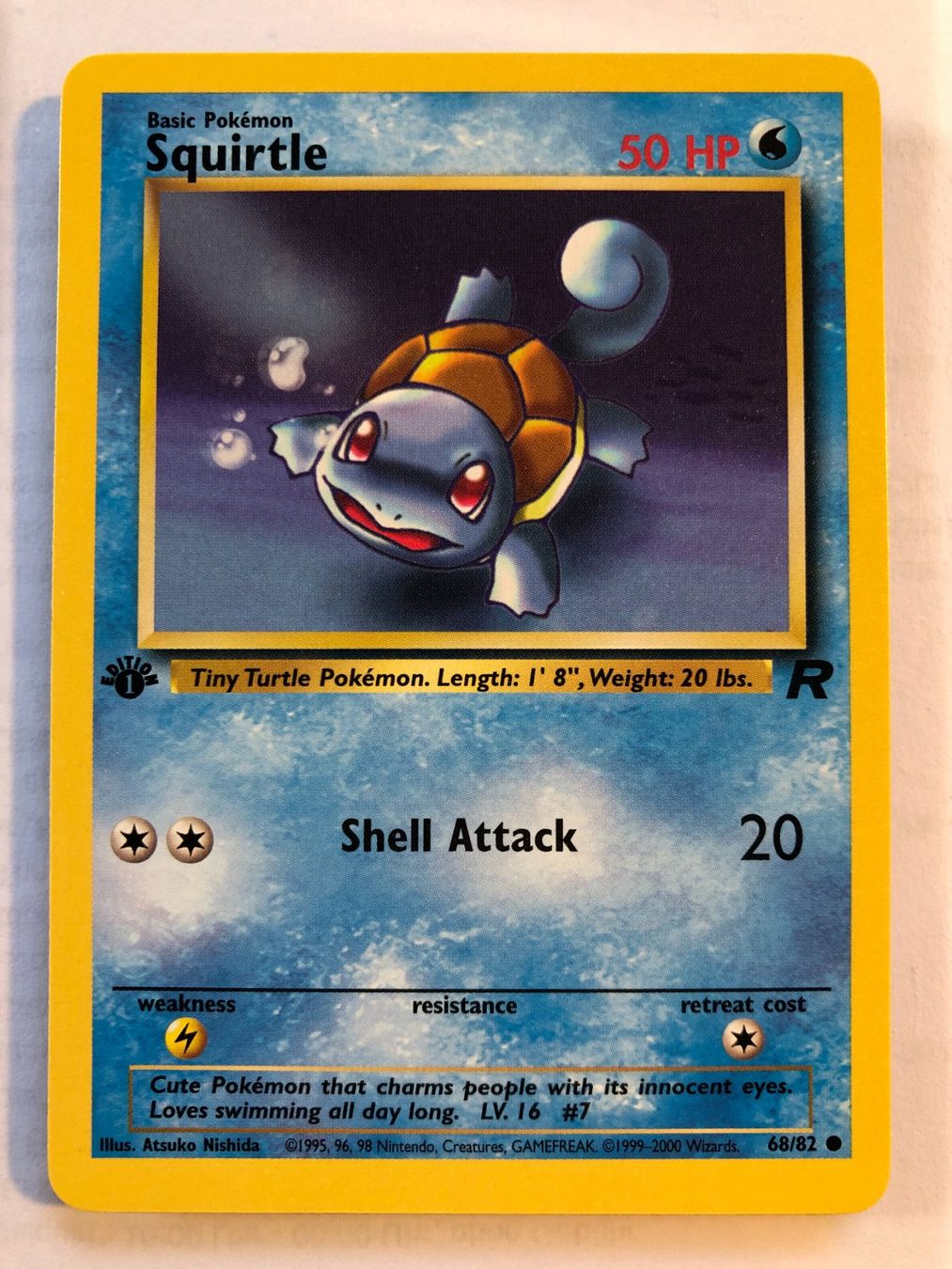 Cartes à collectionner: Squirtle 1st Team Rocket - MINT - ab 1.- – D'occasion à Giubiasco par dan_pr8b