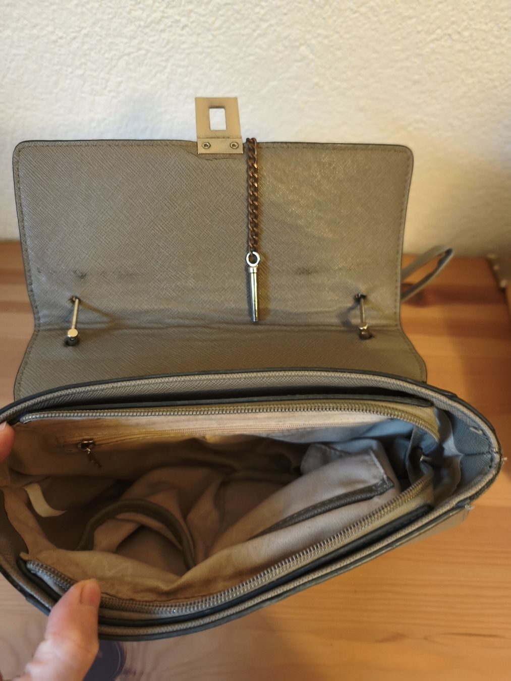 Borse: Handtasche grau – Usato da Luzern venduto da Schneuger1 2