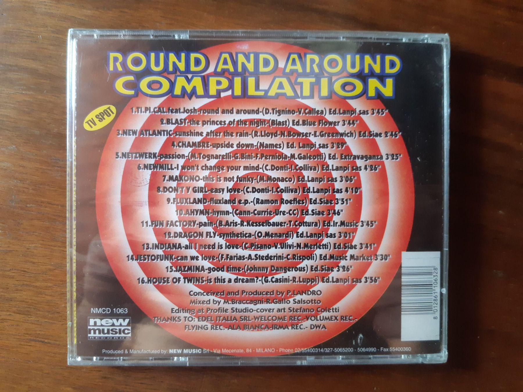 CD: Various - Round And Around Compilation(cd, compilation) – Nuovo (secondo la descrizione) da Verscio venduto da giamma1985 1