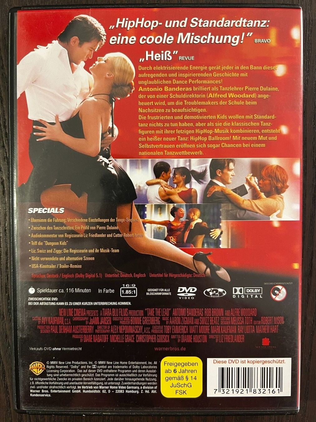 Tutti i DVDs: Dance! Jeder Traum beginnt mit dem ersten Schritt – Usato da Zürich venduto da FilmFreunde 1