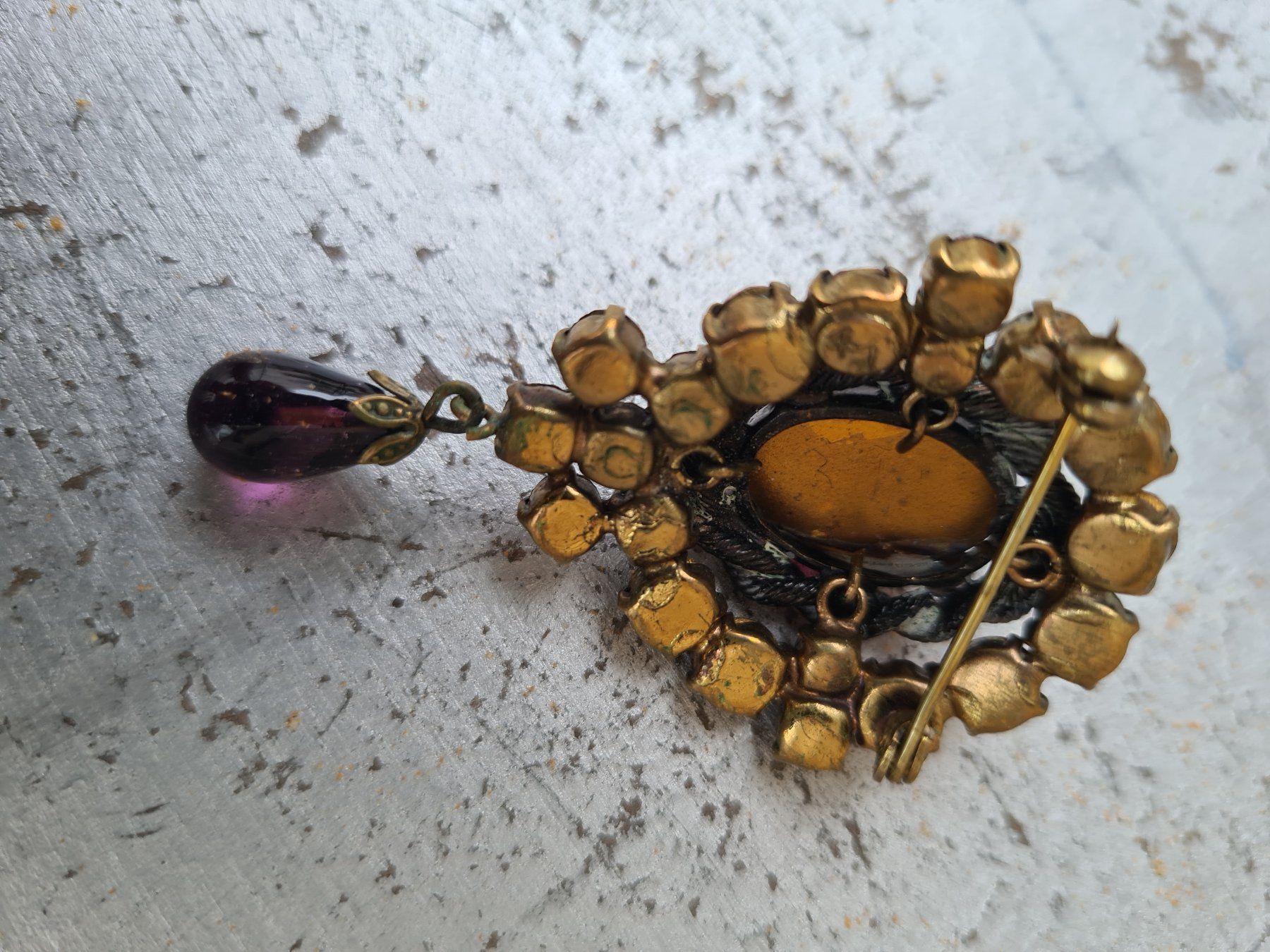 Broschen & Nadeln: Modeschmuck vintage-Brosche-Nr. 14 – Gebraucht aus Romanshorn von Rachacha 3