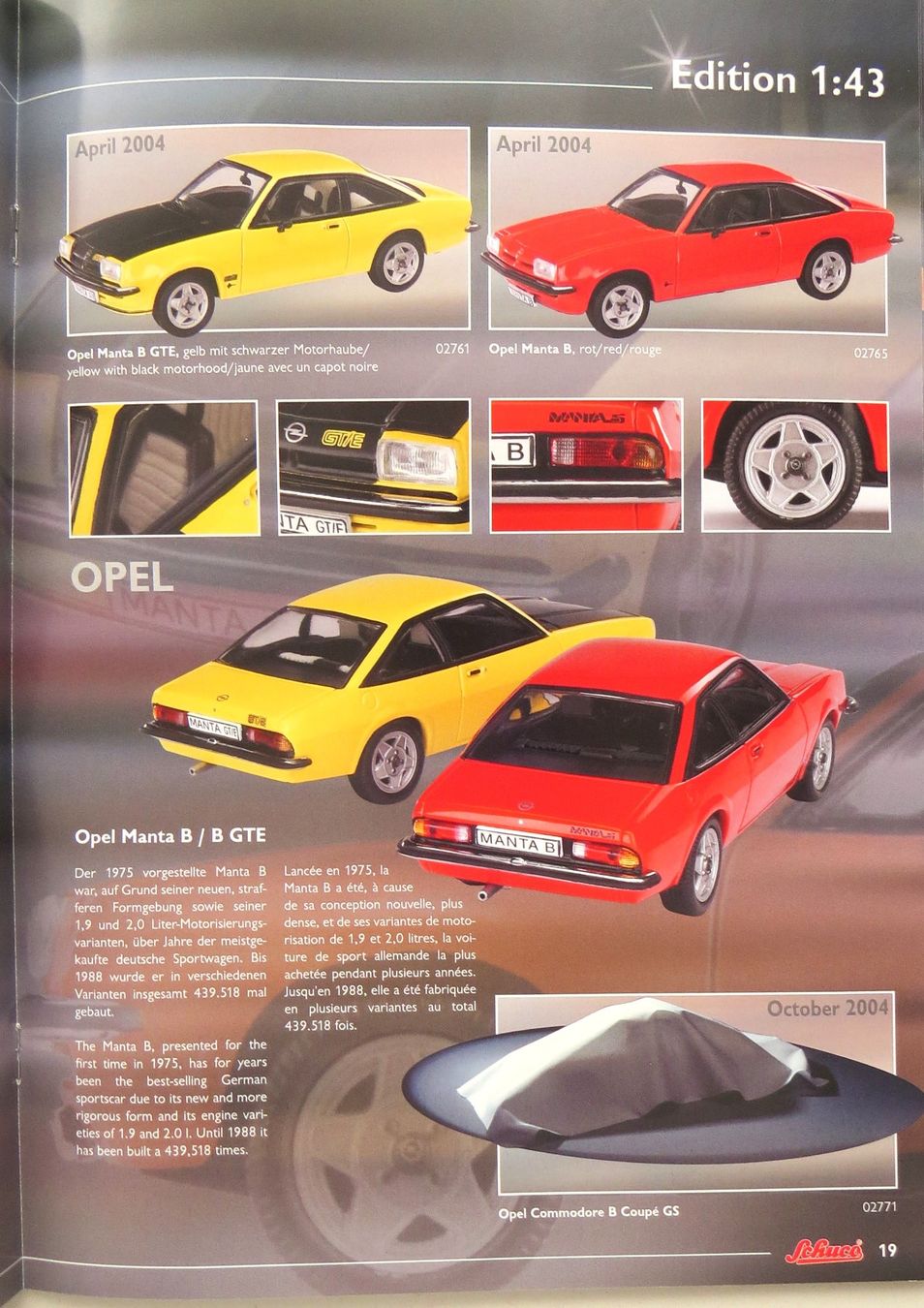 Schuco Modellini d'auto: Schuco Katalog von 2004 – Nuovo (secondo la descrizione) da Ettingen venduto da campione_1