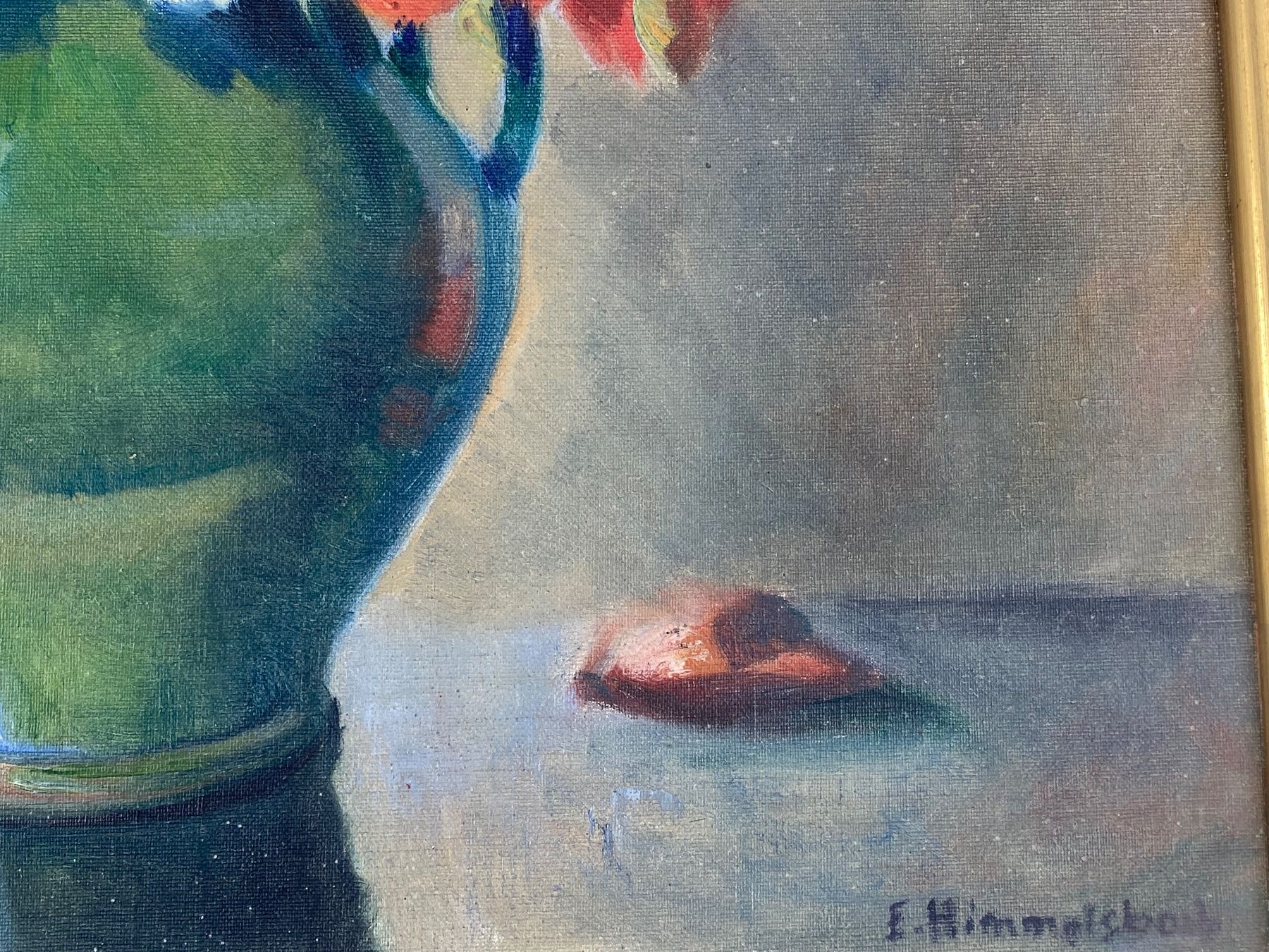 Dipinti: Himmelsbach Stillleben mit Blumenstrauss – Usato da Basel venduto da bigmbh 3