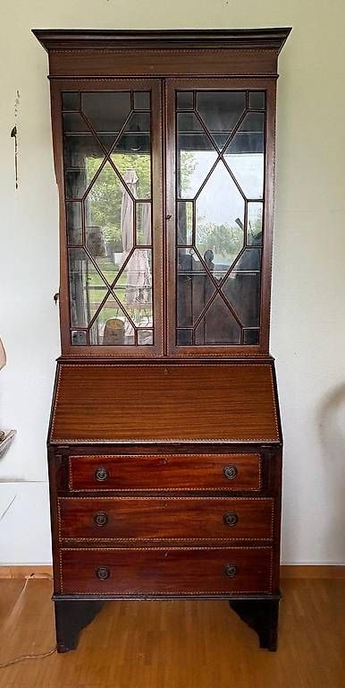 Scrivanie: Secrétaire ancien avec vitrine – Usato da Morrens VD venduto da balo01 3