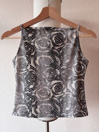 Top imprimé peau de serpent taille 1
