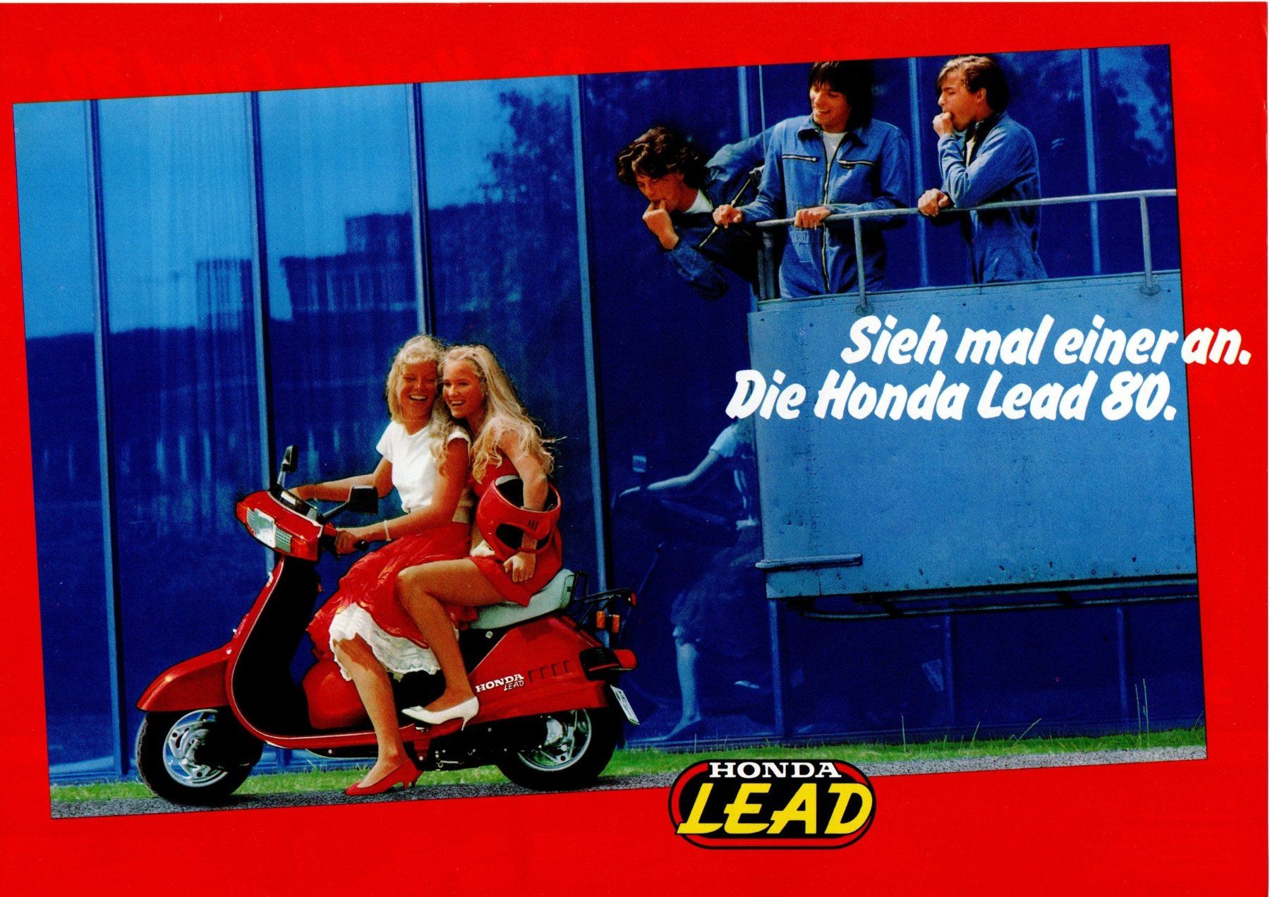 Honda Scooters: Honda Melody / Lead - Originalprospekt – Gebraucht aus Malans GR von Chueche427