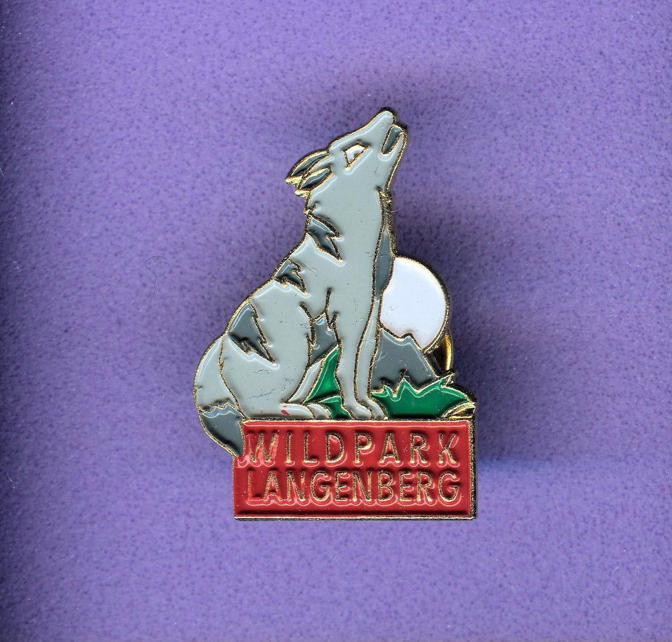 Placchette & Badge: WILDPARK LANGENBERG  Wolf – Usato da Winterthur venduto da Sammleroase