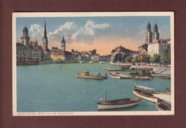 ZÜRICH - Blick von der Quaibrücke