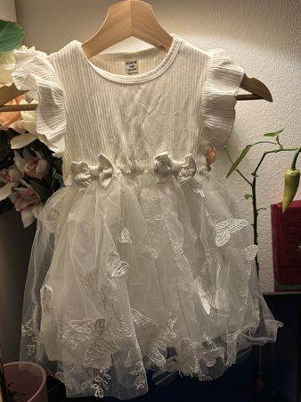 Baby white dress