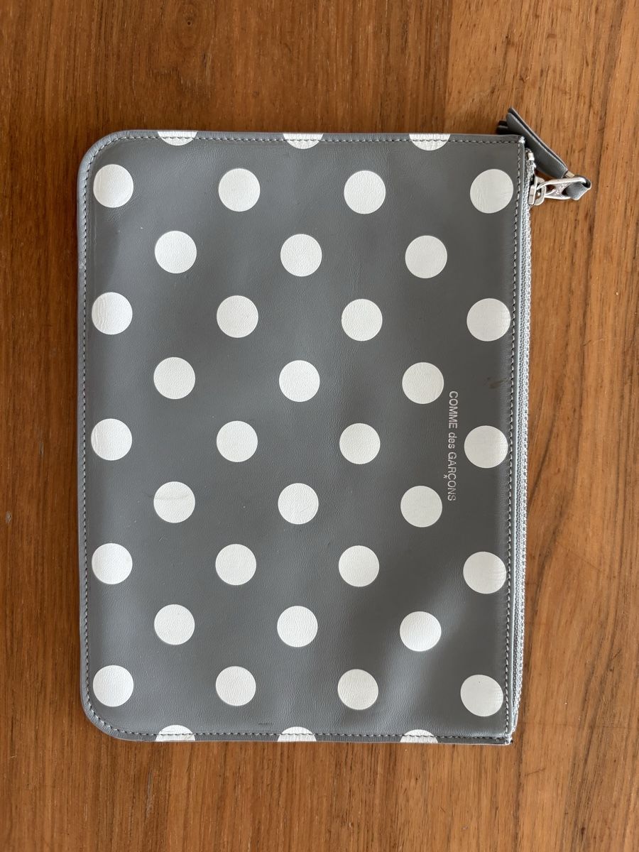 Altro in  Abbigliamento & Accessori: Comme Des Garçons Wallet polka dot-printed zip-up pouch – Usato da Zug venduto da bia_v6gf