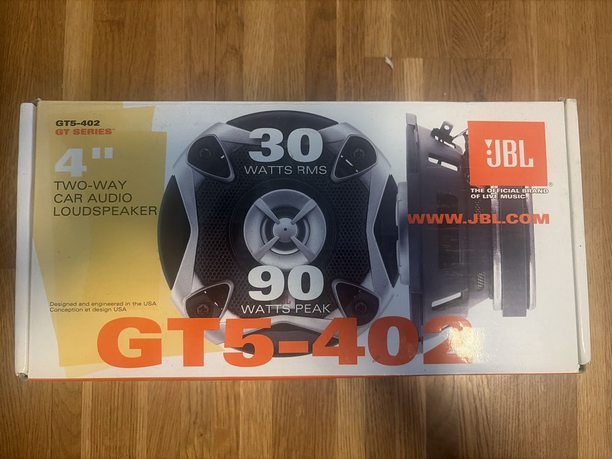 JBL Casse acustiche: Neue JBL GT5-402 Autolautsprecher – Nuovo (secondo la descrizione) da Zürich venduto da Blume1103