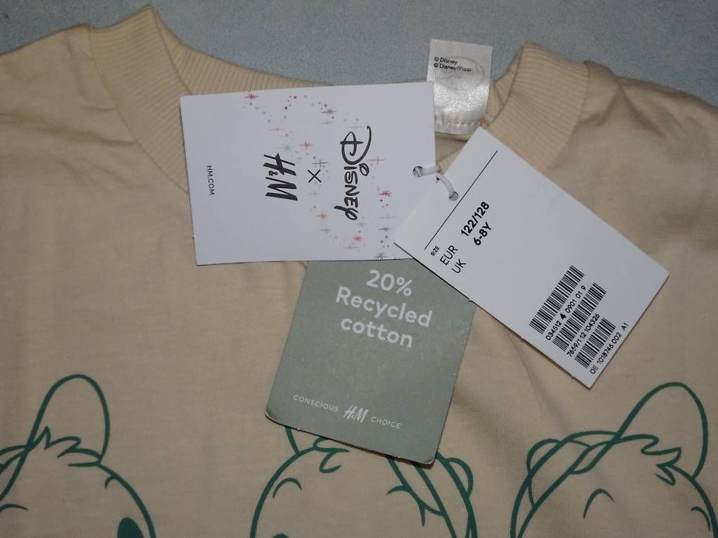 Disney Camicie, T-shirt & Polo: Langarmshirt Tick, Trick+Track H&M 122/128 – Nuovo e nell'imballaggio originale da Urdorf venduto da mybulu 1