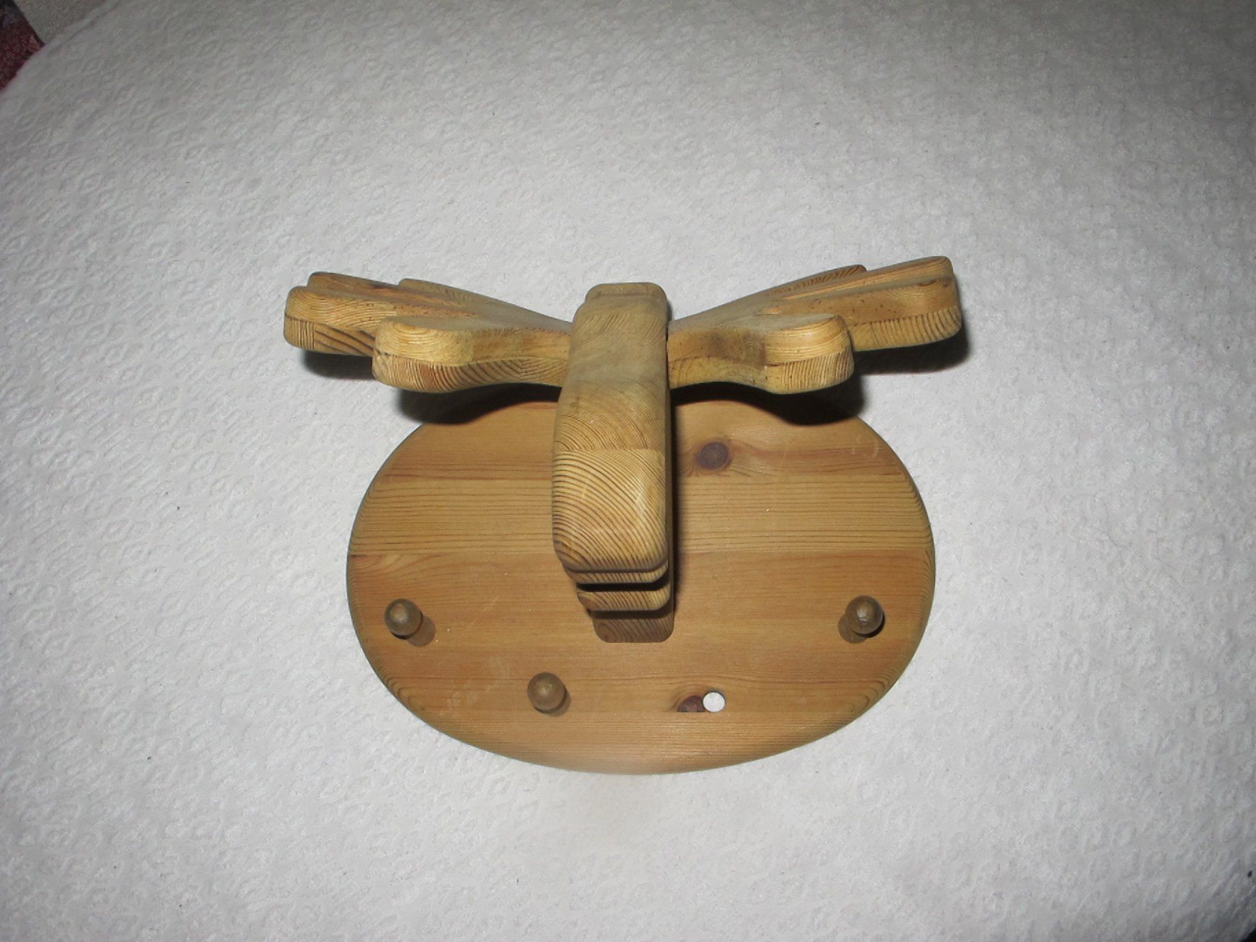 Guardaroba: Garderobe geschnitzt Hirsch Kopf Deko – Usato da Löhningen venduto da Chimae67 3