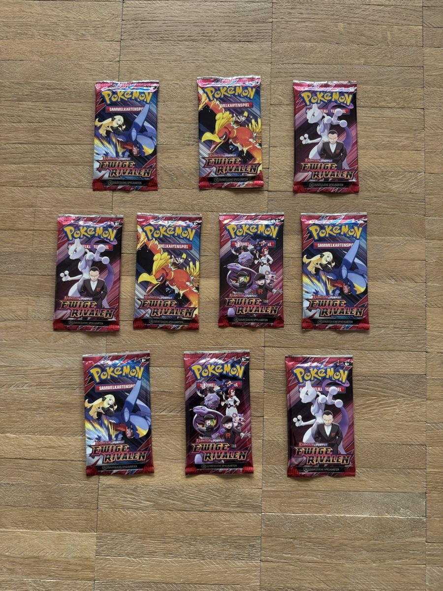 Pokémon Cartes à collectionner: 10x Ewige Rivalen Booster – Neuf avec emballage d'origine à Utzigen par perfekten