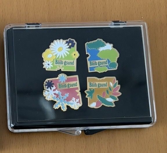 Placchette & Badge: Bliib Gsund Pins  – Usato da Allschwil venduto da AnnixAnnox