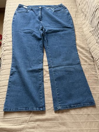 Vintage Schlaghose Jeans, Gr. 24, Kurzgrösse