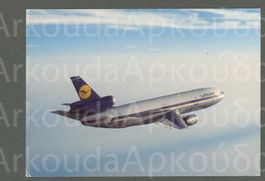 AK color Lufthansa Mc Donnell DC-10 ≈ 1990