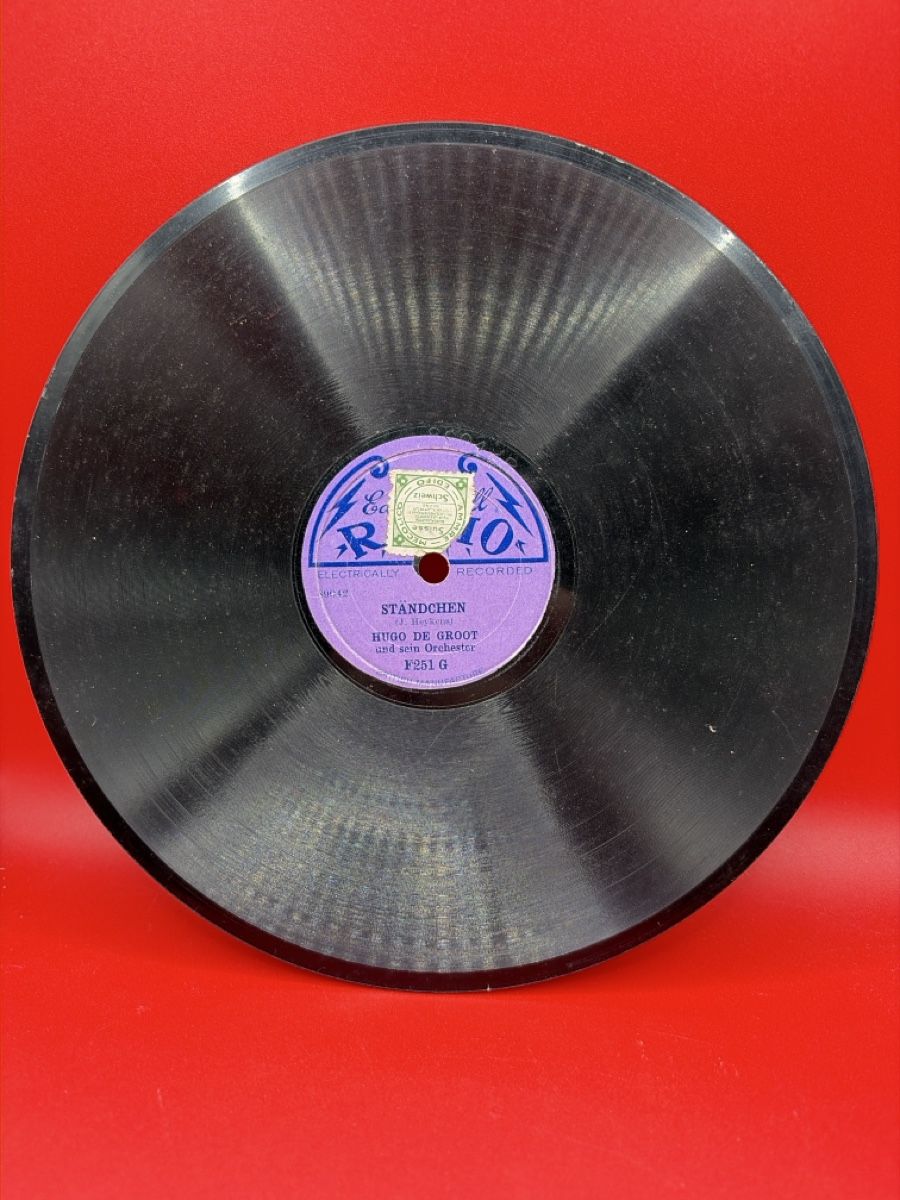 Dischi in vinile: 5 Schellackplatten 8 Zoll - Mussinan Marsch etc. – Usato da Root venduto da 156500 5