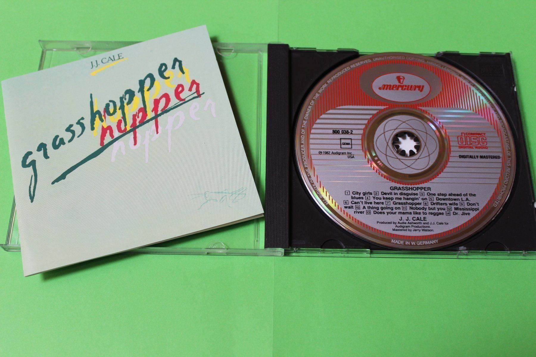 CDs: J.J.CALE - GRASSHOPPER CD aus den 80ern! – D'occasion à Tübach par JamesStone