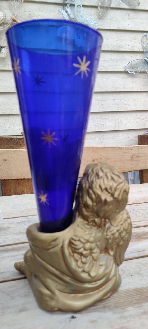 Statuette: Engel mit Vase – Usato da Schweizersholz venduto da fuchs06 2