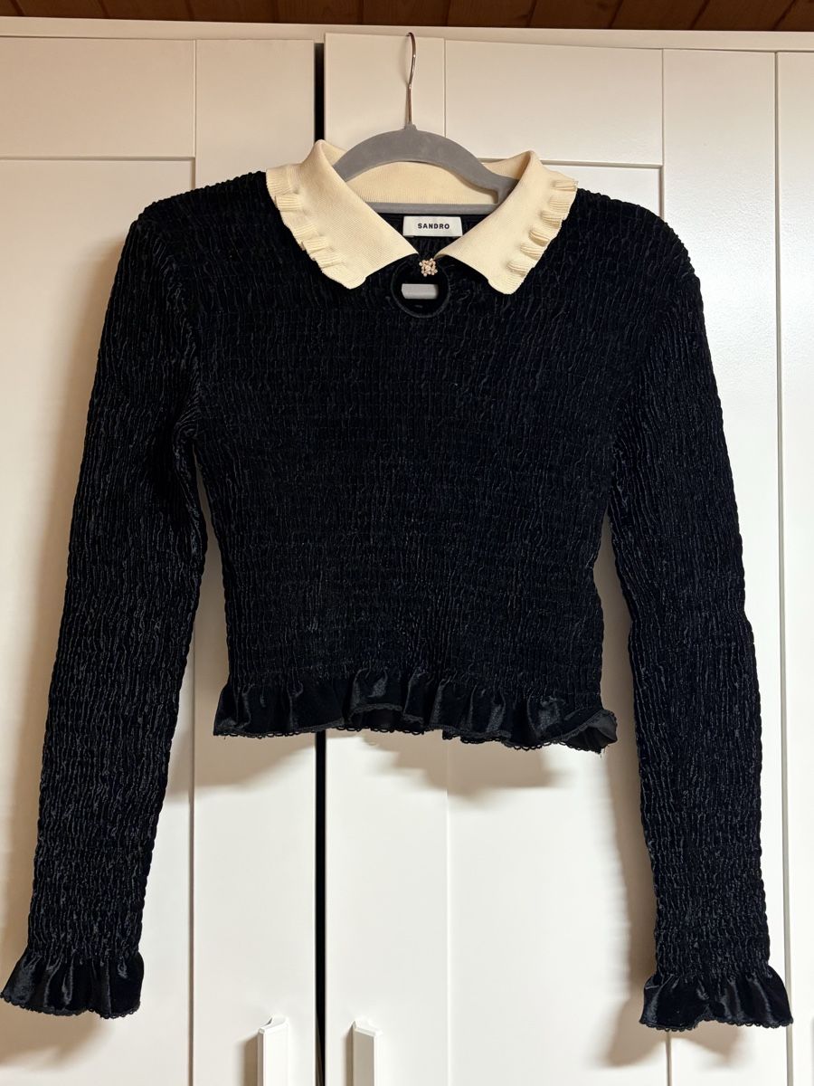Sandro Chemisiers: Sandro Elegant Blouse – D'occasion à St.Josefen par lop_lh8d 5