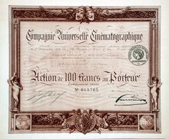 Compagnie Universelle Cinématographique, Paris - 1919