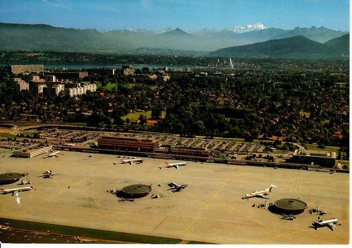 Cartes postales: Flughafen Genf – D'occasion à Hochdorf par Ziegel-16